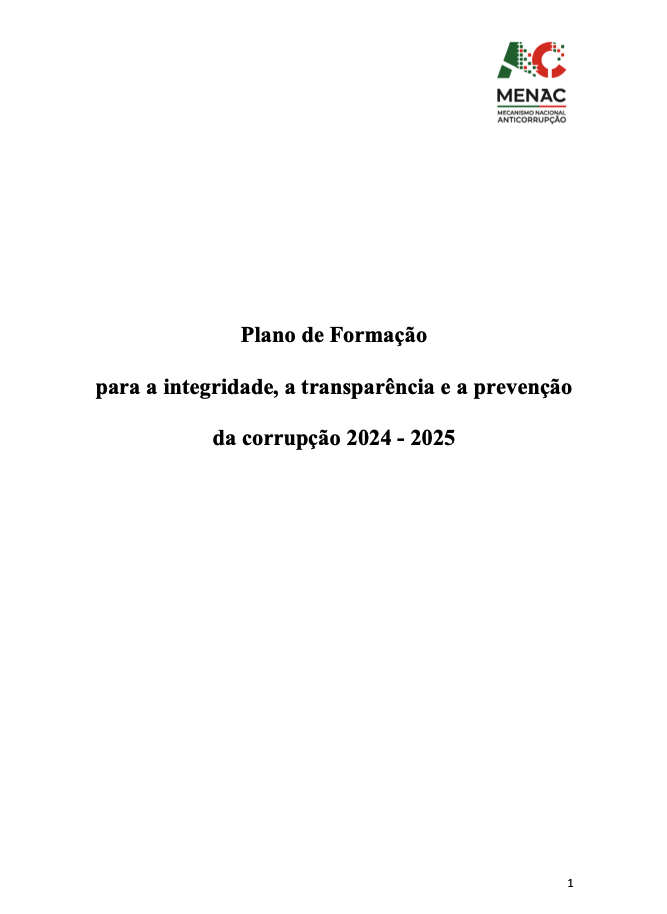 Plano de formação