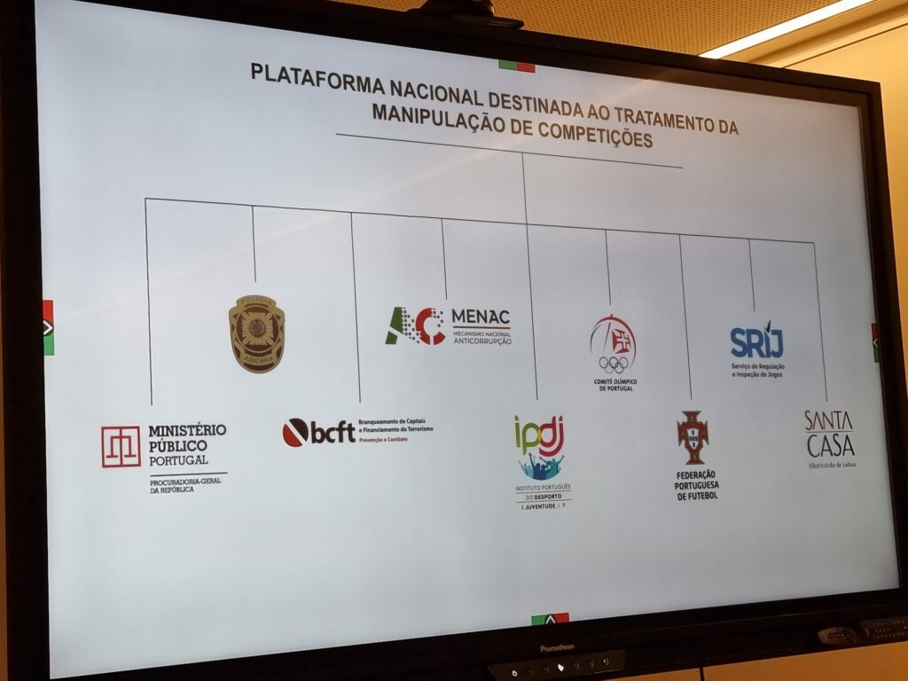 Apresentação Plataforma Nacional de Combate à Corrupção nas Competições Desportivas