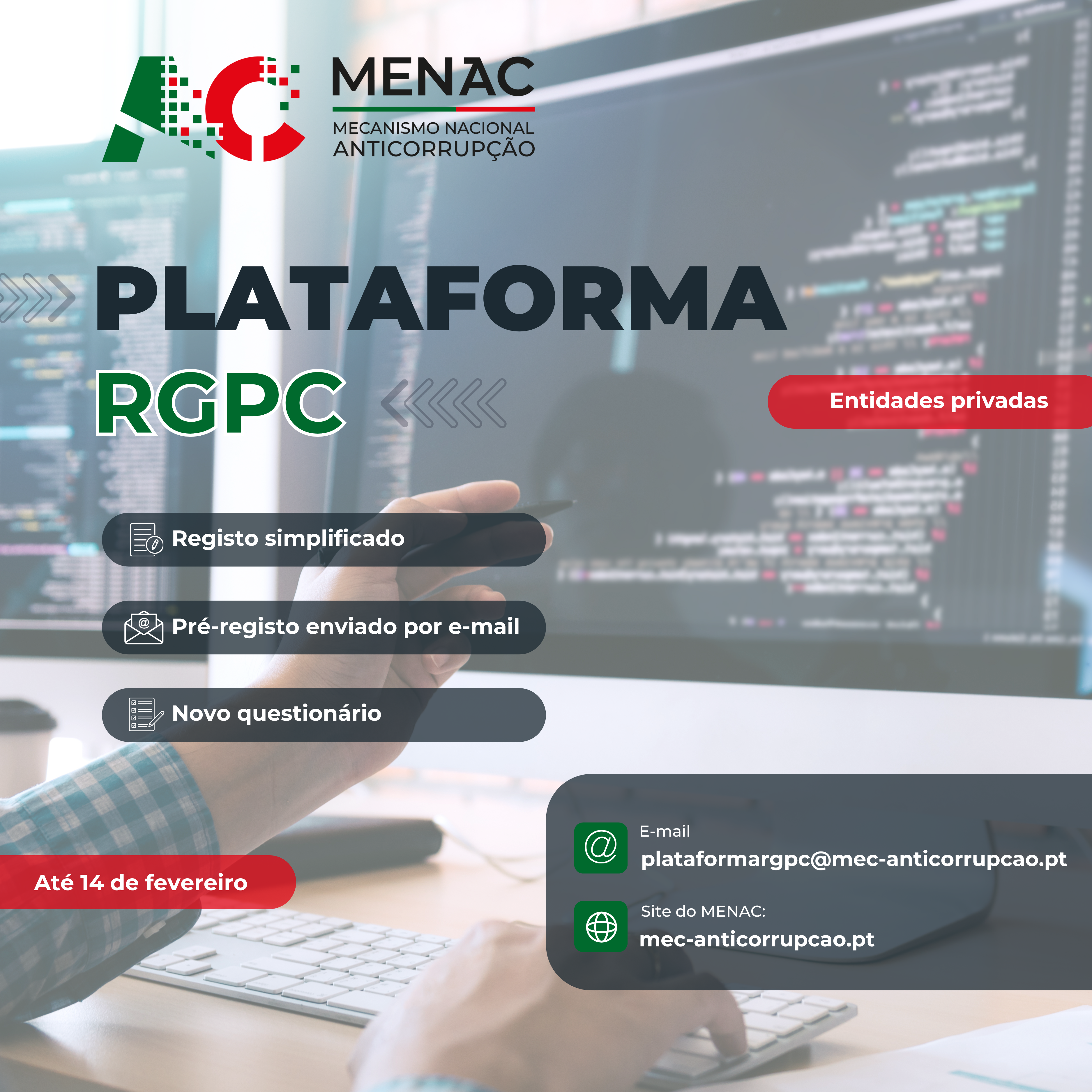 Simplificação Plataforma RGPC