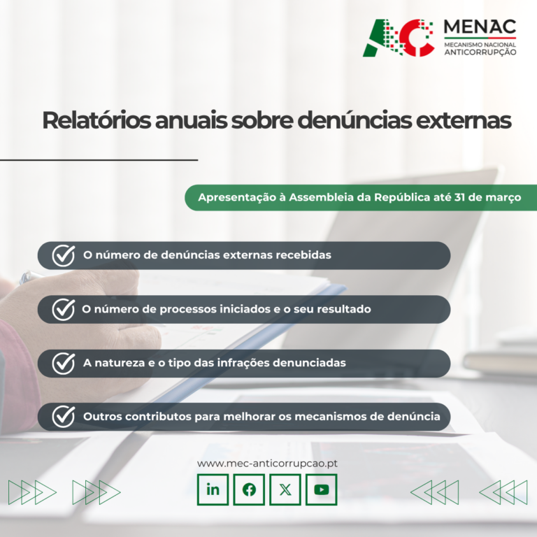 Relatórios de Denúncia Externa